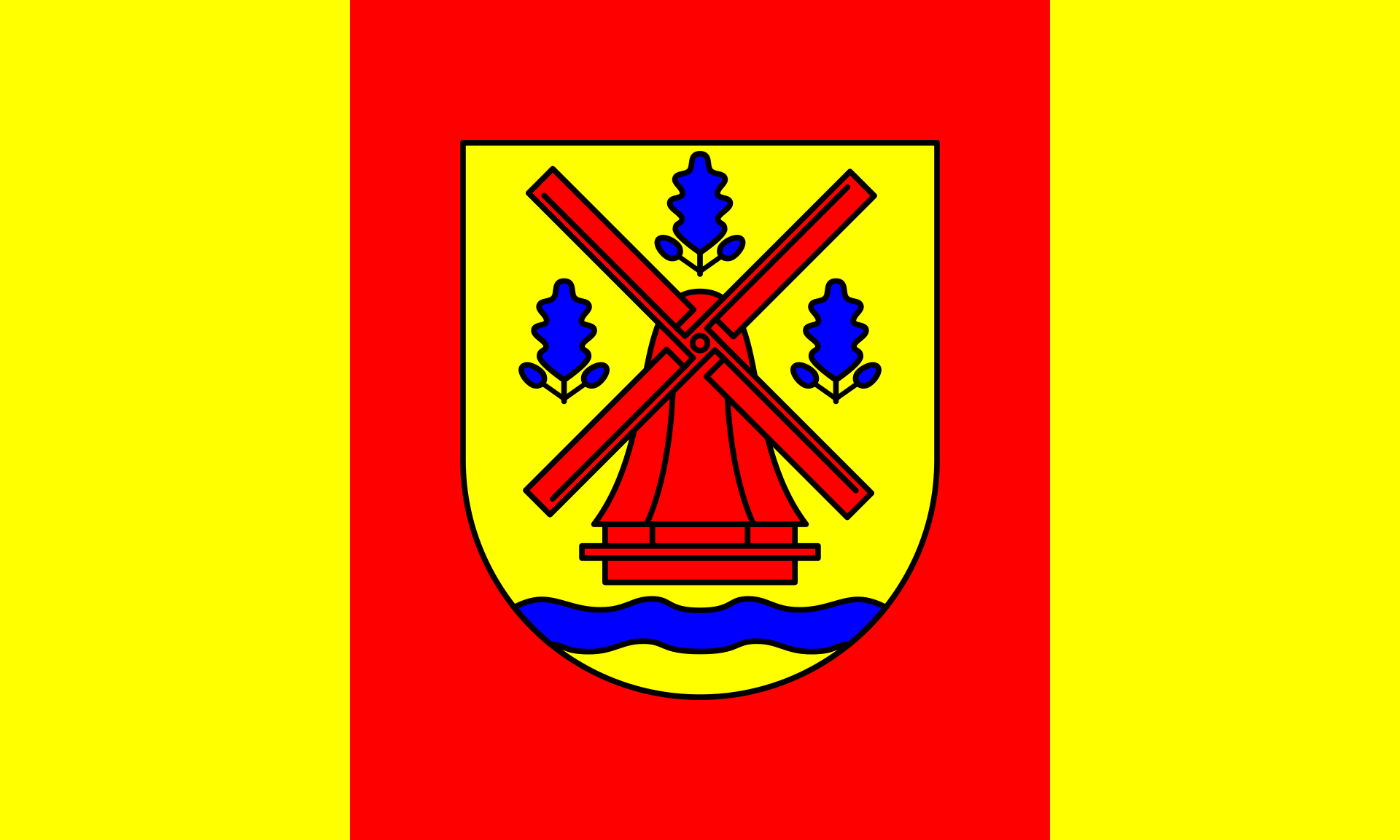 Flagge Dabel